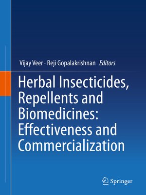 cover image of Herbal Insecticides, Repellents and Biomedicines